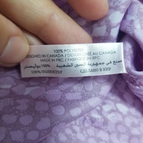 La Vie en Rose 🆕️ Purple Babydoll Satin Chemise XL - Picture 3 of 15